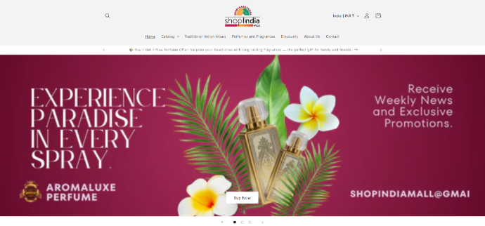 eCommerce website design company India